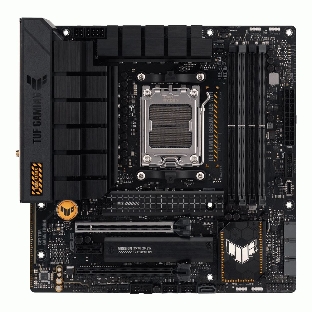 Материнская плата ASUS TUF GAMING B650M-PLUS WIFI, AM5, AMD B650, 4xDDR5, 4xSATA, 2xM.2, 1xPCIe 4.0 x16, 1xPCIe 4.0 x4, 1xDP, 1xHDMI, 1x 2.5Gb LAN, 4xUSB-A 3.2 Gen 2, 1xUSB-A 3.2 Gen 1, 1xUSB-C 3.2 Gen 2x2, 5x3.5 мм, 7.1, mATX