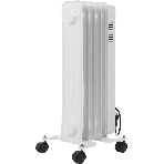 Обогреватель масляный Ballu Comfort BOH/CM-05WDN 1000 (5 секций) белый, 1000 Вт, 15 м2, термостат