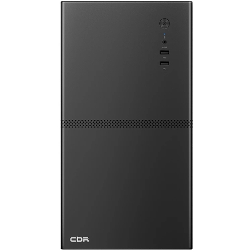 Компьютерный корпус CBR mATX Minitower V861, без БП, 2хUSB 2.0, HD Audio+Mic, черный PCC-MATX-V861-WPSU