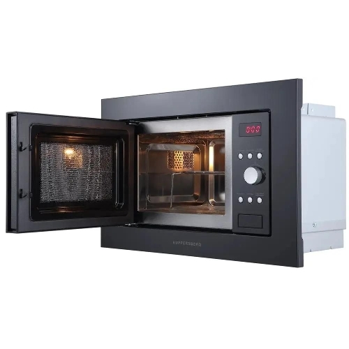 Встраиваемая микроволновая печь Kuppersberg HMW 615 B 18 л, 700 Вт, 8 программ, черный