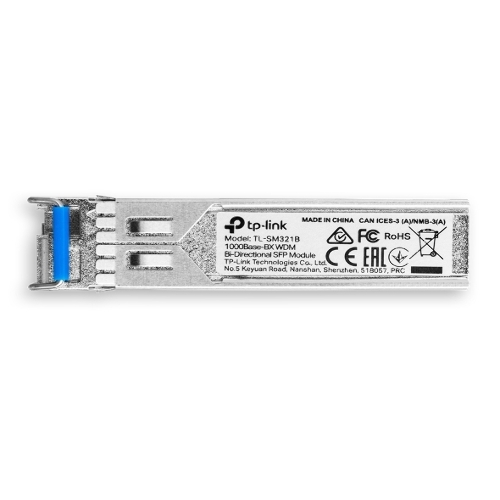 Модуль SFP TP-Link SMB TL-SM321B 1000Base-BX WDM LC TX:1310nm RX:1550nm 10км
