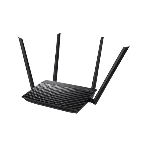 Маршрутизатор беспроводной Asus RT-AC1200 10/100BASE-TX черный (Dual Band)