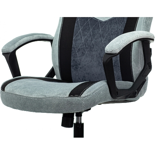 Кресло Бюрократ VIKING 6 KNIGHT BL FABRIC синий, ткань, 120 кг, механизм качания