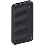 Портативный аккумулятор Buro BPF10A 10000mAh QC3.0/PD3.0 22.5W 2.1A 2xUSB-A/USB-C черный