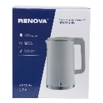 Чайник электрический Renova KT17S-05W нержавеющая сталь