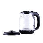 Чайник электрический BQ KT1833G черный/стальной, 2200 Вт, 1.7 л