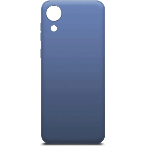 Чехол (клип-кейс) BoraSCO Microfiber Case для Samsung Galaxy A03 Core синий
