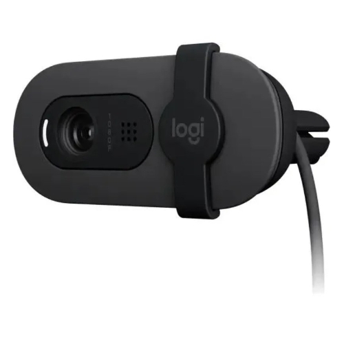 Веб-камера Logitech Brio 90 1920x1080, 30 кадр/с, USB Type-A, микрофон, крепление на мониторе