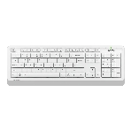 Комплект клавиатура+мышь A4Tech FStyler FG1010S беспроводной, USB, 2000 DPI, белый/серый