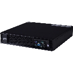 Источник бесперебойного питания Powercom Next, On-Line, 1000VA/1000W, Rack/Tower, 8*IEC320-C13, LCD, Serial+USB, SmartSlot, подкл. доп. Бат.