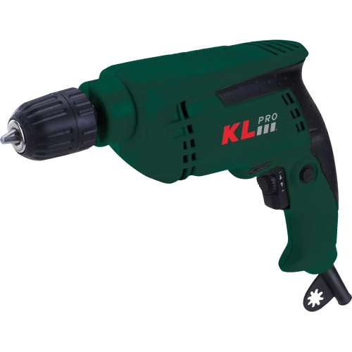 Профессиональная дрель KLPRO KLNM1002 (сеть, 600 Вт, 0-3500об/мин, 10 мм)