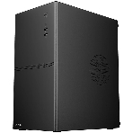 Компьютерный корпус CBR mATX Minitower V861, без БП, 2хUSB 2.0, HD Audio+Mic, черный PCC-MATX-V861-WPSU