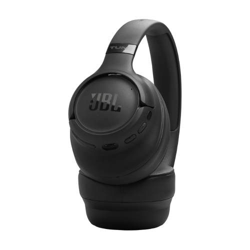 Беспроводные/проводные наушники JBL Tune 780NC черный, полноразмерные, Bluetooth + проводной, адаптивное шумоподавление