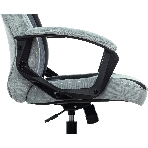 Кресло Бюрократ VIKING 6 KNIGHT BL FABRIC синий, ткань, 120 кг, механизм качания