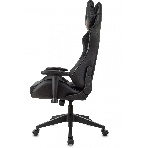 Кресло Бюрократ VIKING 4 AERO BLACK EDITION черный, экокожа, 120 кг, механизм качания