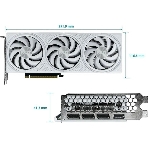 Видеокарта Palit NVIDIA GeForce RTX 5070 PA-RTX 5070 белый OC 12ГБ GamingPro, GDDR7
