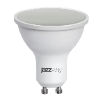 Лампа светодиодная JazzWay PLED-SP 7Вт 3000К теплый белый GU10 520лм 230В