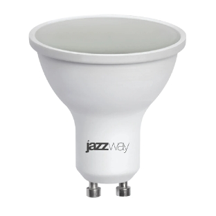 Лампа светодиодная JazzWay PLED-SP 7Вт 3000К теплый белый GU10 520лм 230В