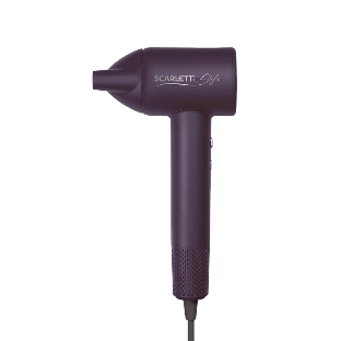 Фен Scarlett SC-HD70I43 фиолетовый, 1600 Вт, ионизация