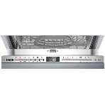 Встраиваемая посудомоечная машина Bosch SPV4EMX10E, серебристый, 44.8 см, 10 компл., 44 дБ, класс C
