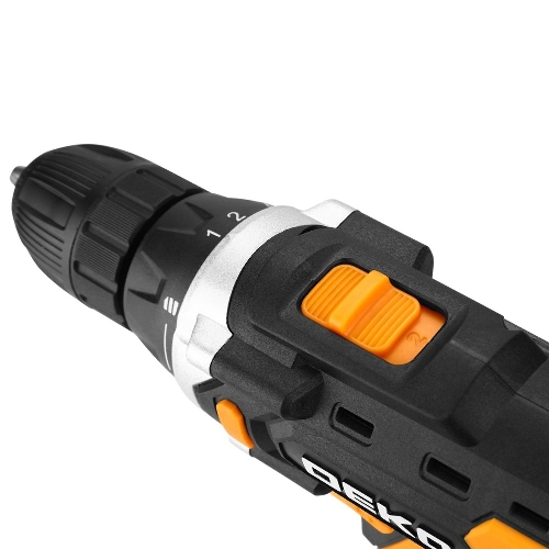 Дрель-шуруповерт Deko Banger 20V ONE+, 20 В, 1,5 Ач, 42 Нм, щеточный
