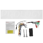 Автомагнитола Prology PRM-100, 1 DIN, Bluetooth, USB Type-A, AUX, пульт ДУ
