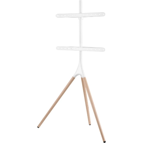 Подставка для телевизора Cactus CS-ST1246WTBCH белый/береза, 45