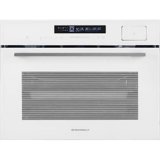Духовой Шкаф электрический с паром Maunfeld MCMO5016STGW, 50л, дверца с 2 стеклами, белый