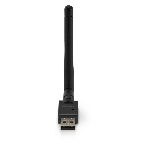 Адаптер USB Buro Bluetooth 5.0+EDR class 1 100м черный