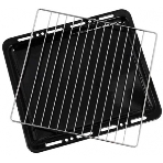 Плита комбинированная Flama RK 2211 белый, конфорок 4 шт, духовка 50 л, 50 см x 85 см x 60 см