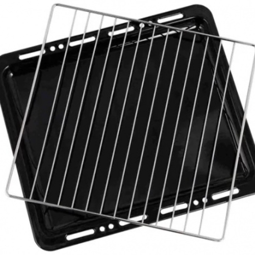 Плита комбинированная Flama RK 2211 белый, конфорок 4 шт, духовка 50 л, 50 см x 85 см x 60 см