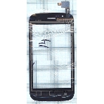 Сенсорное стекло (тачскрин) для Explay A400, черное