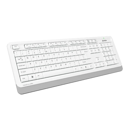 Комплект клавиатура+мышь A4Tech FStyler FG1010S беспроводной, USB, 2000 DPI, белый/серый