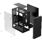 Компьютерный корпус Ocypus Gaммa C50 без БП черный (Gaммa-C50-BKG000XX-GL)