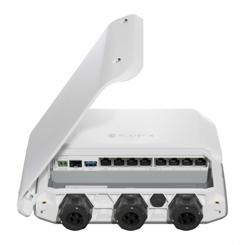 Маршрутизатор/RB5009UPr+S+OUT Wired router 2.5 Gigabit Ethernet, Gigabit Ethernet White