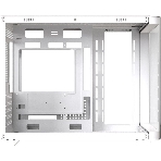 Компьютерный корпус AeroCool/Formula Crystal U2M Floe белый без БП mATX 1xUSB 3.0 audio bott PSU