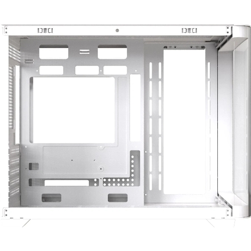 Компьютерный корпус AeroCool/Formula Crystal U2M Floe белый без БП mATX 1xUSB 3.0 audio bott PSU