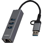Сетевой адаптер Gigabit Ethernet Digma DLA-GEUCH3 USB 3.0