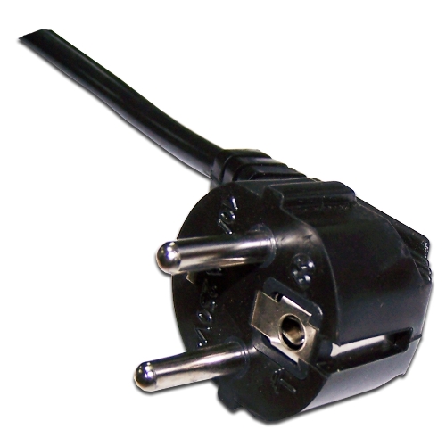 Шнур питания Lanmaster LAN-PP13/SHA-0.5-BK C13-Schuko проводник.:3x0.75мм2 0.5м 220В 10А (упак.:1шт) черный