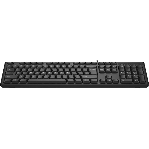 Клавиатура проводная A4Tech KKS-3, USB, черный