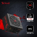 Блок питания Bloody BD-PS700W, 700Вт, 80 PLUS WHITE, 120мм, черный