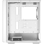 Компьютерный корпус Deepcool CC560 MESH V2 WH без БП, боковое окно (закаленное стекло), 3x120мм ARGb LED вентилятор спереди и 1x120мм ARGb LED вентилятор сзади, белый, ATX