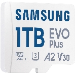 Флеш карта Samsung EVO Plus MicroSDXC MB-MC1T0SA/KR 1Tb A2 U3 V30 +SD Adapter