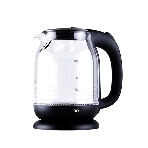 Чайник электрический BQ KT1833G черный/стальной, 2200 Вт, 1.7 л