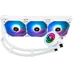 Система жидкостного охлаждения Thermalright Core Vision 360 (360mm, LED, White, ARGB/Fans: 3x120mm, 72.37CFM, 27.7dBA, 2000RPM/Pump height 66mm, Rad thickness 27mm/S: 1700, 1200, 1851, 115X, 2011, 2066, AM5, AM4)