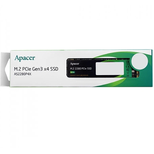 Накопитель SSD Apacer 1Tb, M.2 2280 AS2280P4X, PCIe 3.0 x4, NVMe, R/W 2100/1700