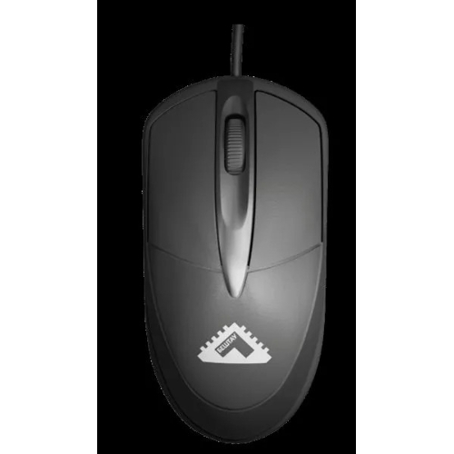 Мышь проводная БЕШТАУ М100РУ черный, 1200 dpi, USB, кнопки - 3