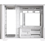 Компьютерный корпус AeroCool/Formula Crystal U2M Floe белый без БП mATX 1xUSB 3.0 audio bott PSU