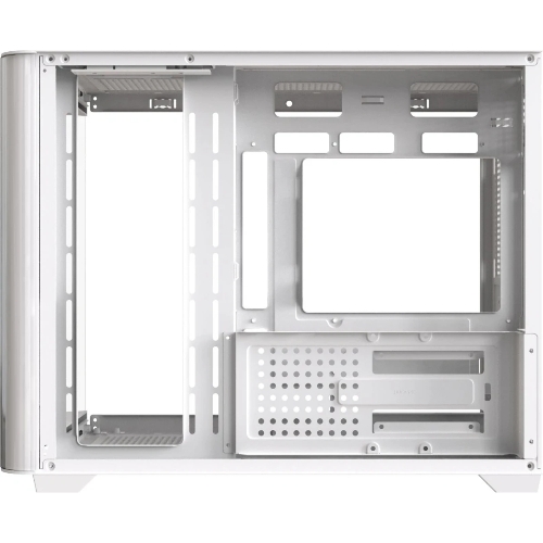 Компьютерный корпус AeroCool/Formula Crystal U2M Floe белый без БП mATX 1xUSB 3.0 audio bott PSU