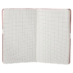 Блокнот Moleskine CLASSIC QP061R Large 130х210мм, 240 страниц, клетка, твердая обложка, фиксирующая резинка, красный
